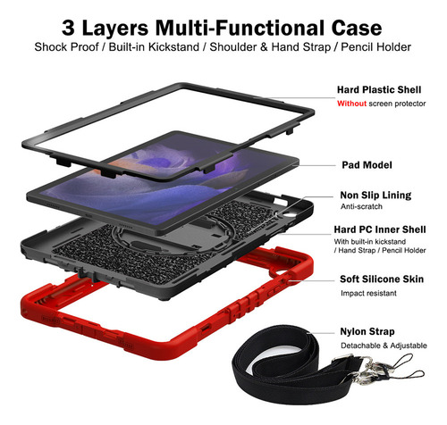 Funda Con Para Tableta Para Samsung Galaxy Tab A9 Plus 11