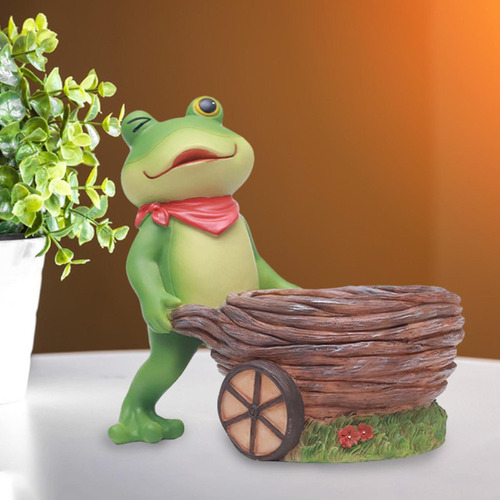 Nuevo Maceta Con Forma De Rana, Contenedor De Plantas ,