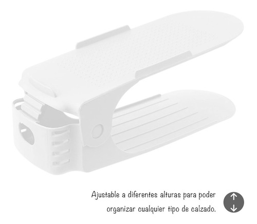 Imagen 7 de 10 de Organizador Individual De Calzado Zapatillas Super Practico