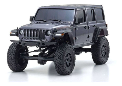 Mini-z 4wd Jeep Wrangler Rubicon Rtr, Granito Ccm