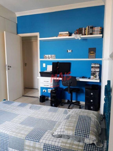 Imagem 14 de 30 de Frente! Apartamento, Embaré, Lazer, 3 Dormitórios, 1 Suíte, 1 Vaga - Ap2541