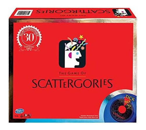 Winning Moves Scattergories 30th Anniversary Edition, Marró