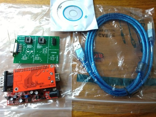 Programador Upa 1.3 + Mini Zed Bull + Cabo Mcu + Cabo 5nf