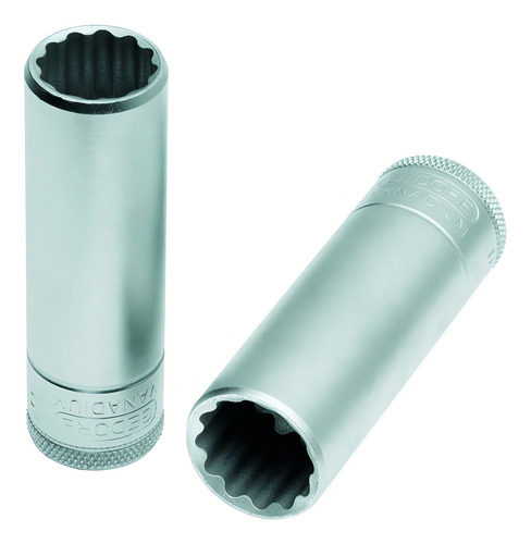 Soquete Estriado Longo Encaixe 1/2 Gedore 015701 13mm