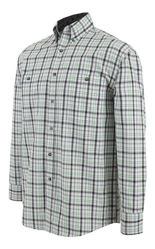 Imagen 2 de 6 de Camisa Vaquera Wrangler Hombre Manga Larga 766