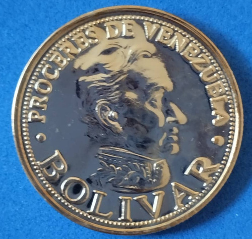 Medalla Proseres De Venezuela Simon Bolívar. Y Chávez. 1998.