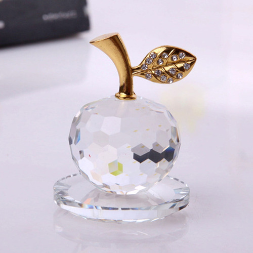 J 2 Figuras De Cristal Para Decoración, Pisapapeles