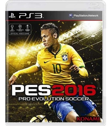 Jogo Pes 2016 Ps3 Mídia Física - Usado 