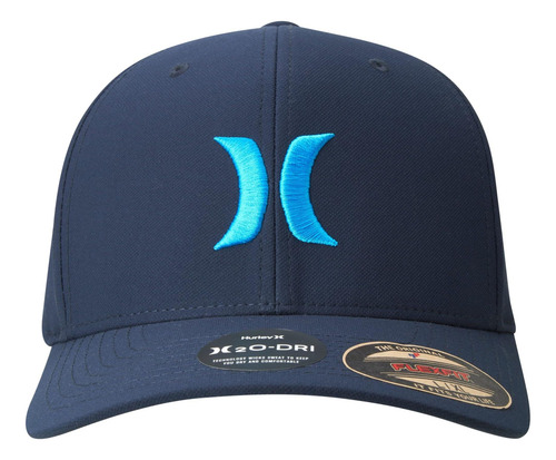 Hurley Bohemian Para Hombre, Azul Universitario, Talla Peque