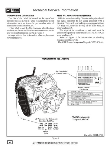 62te Transmisión Automática (manual De Reparación) (Usado)
