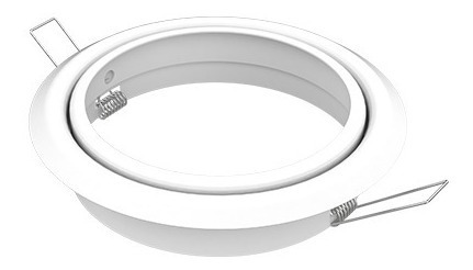 Imagen 4 de 9 de Spot Led Embutir Ar111 Blanco Lampara 11w 12w Gu10 Pack X10