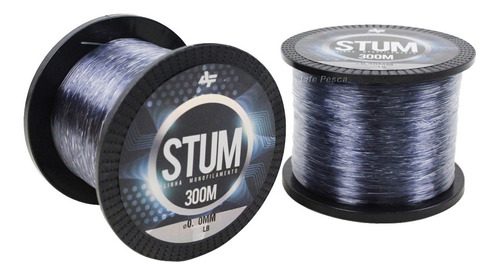 Linha De Monofilamento Stum Albatroz Fishing 300m 0,90mm Cor Cinza0,90mm - 116lb - 52,7kg