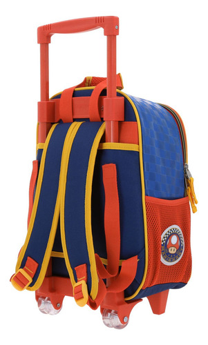 Mochila Chenson Ruedas Preescolar Kinder Mario Bros Veloz