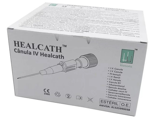 Abocath Cateter Intravenoso Periférico Healcath 50 Unidades