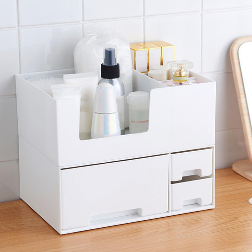 Organizador De Escritorio Elegante Para Maquillaje Y