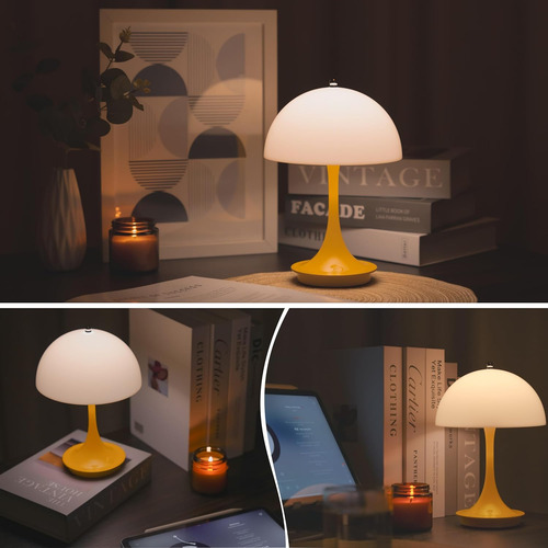 Modernas Lámparas De Mesa Con Forma De Hongo, Inalámbricas,