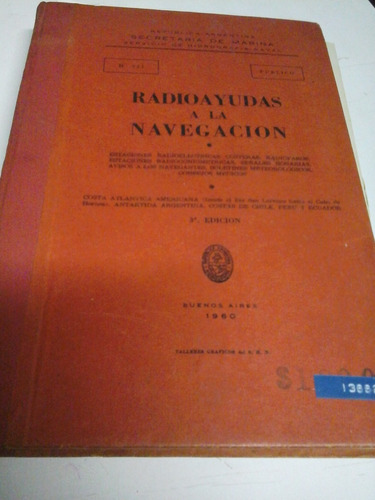 * Radioayudas A La Navegacion - Secretaria De Marina- L134