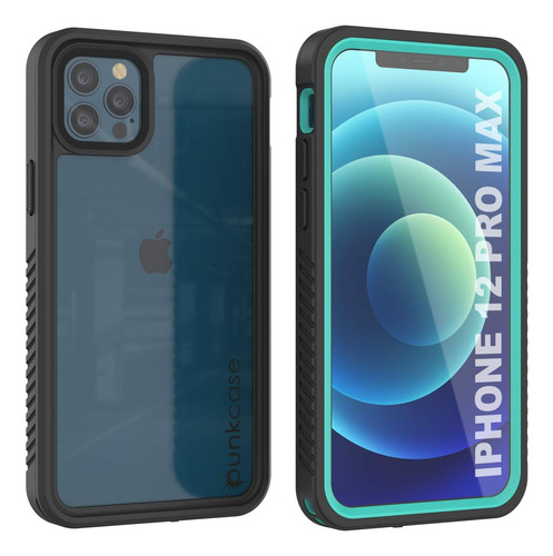 Funda Punkcase Para iPhone 12 Pro Max Teal