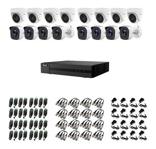 Kit Cctv Hilook De 16 Canales