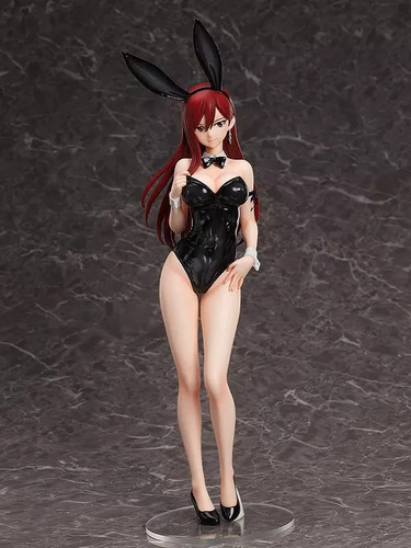 Fairy Tail - Erza Scarlet Barefoot Bunny Ver. Figura De Plástico A Escala