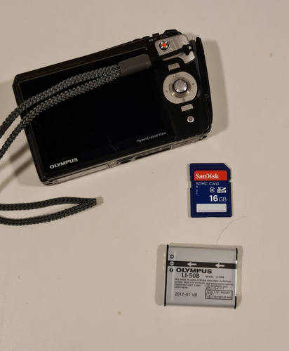 Olympus Tough Tg-820 - A Prova D'água Grafite (Usado)