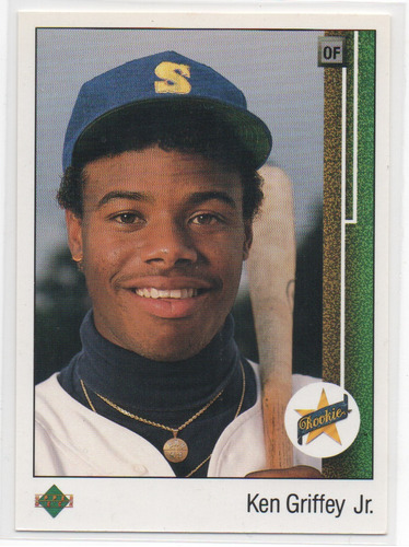 Ken Griffey Jr. Upper Deck 1989 Mariners #1 Rookie Card!