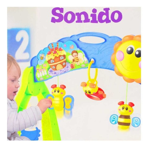 Gimnasio Musical Multicolor Con Luces Para Bebés Kidz Time