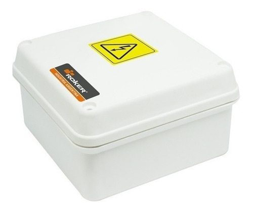 Caja De Paso Estanca Ip65 Con Proteccion Uv Roker 92x92x75mm