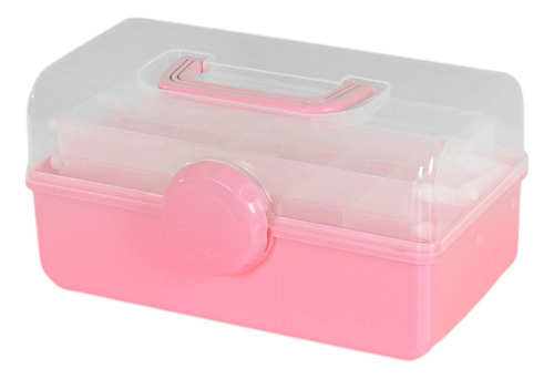 Am Caja De Almacenamiento De 3 Capas, Organizador De Rosa Y