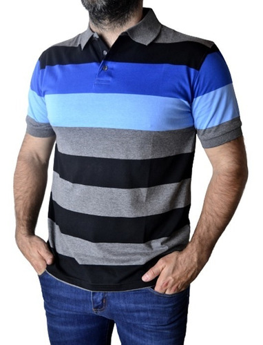 Imagen 5 de 6 de Chomba De Hombre Rayada The Big Shop