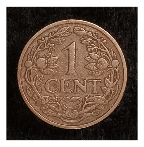 Holanda 1 Cent 1913 Muy Bueno Km 152 Escasa