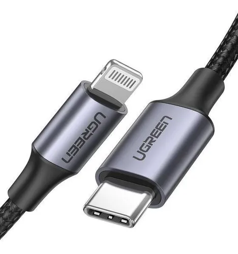 comprar Cable Usb C A Lightning De Carga Rápida Ugreen 1m
