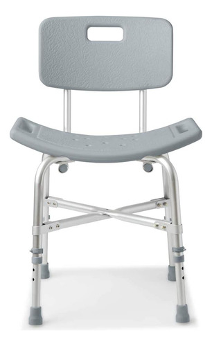 Medline Shower Chair Banco De Baño Con Respaldo, Para Baños 