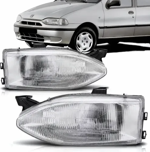 Farol Palio Siena 96 97 98 99 Lente Vidro Foco Simples