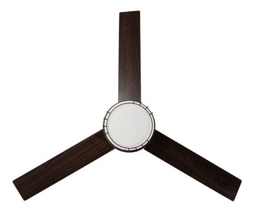 Ventilador Techo Chocolate 3 Aspas Madera Oscura / Caoba 52 Color de las aspas Madera / Madera Oscura Diámetro 52 " Frecuencia 60 Hz Material de las aspas MDF