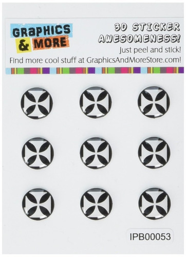 Accesorio Auricular Graphics And More Iron Cross Home 