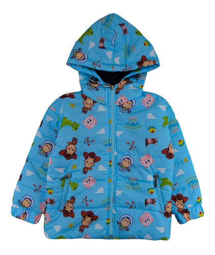 Chaqueta Toy Story Para Niños Para La Lluvia Y El Frio