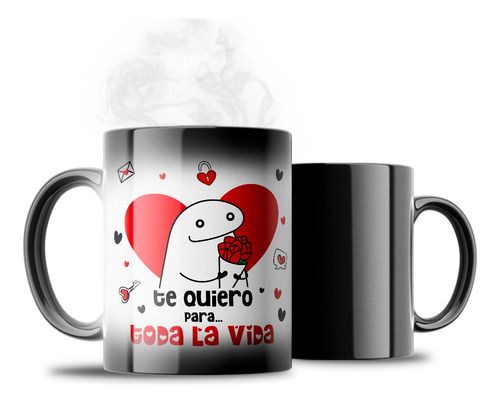 Tazón Taza Mágica Flork San Valentin 14f (variedad Diseños)