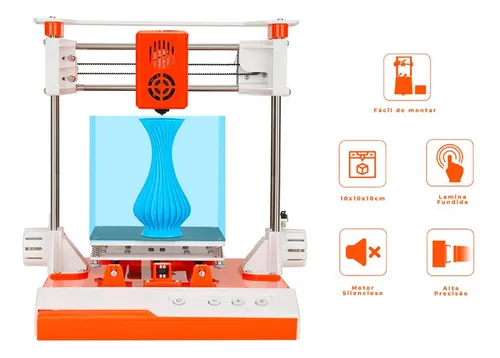 Impressora 3d Compacta Easythreed K1 Bivolt Alta Precisão