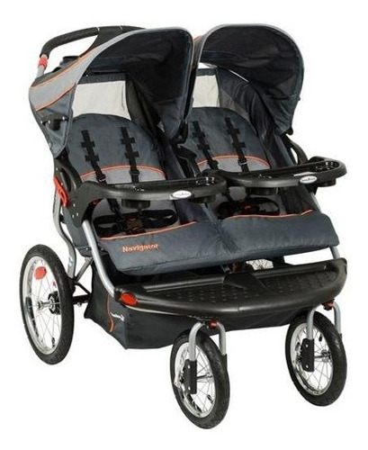 Carriola Doble Baby Trend Tropic Para Gemelos Portatil Xp