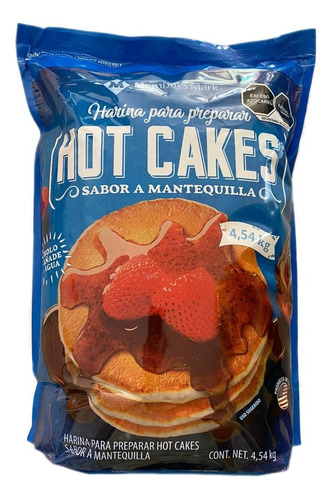 Harina Member's Mark Para Hot Cakes Tradicionales De 4.53 Kg