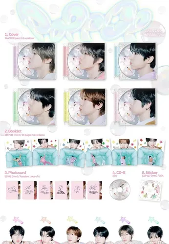 Nct Wish Poppop 2º Mini Álbum [jóia Sakuya Ver.] Capa