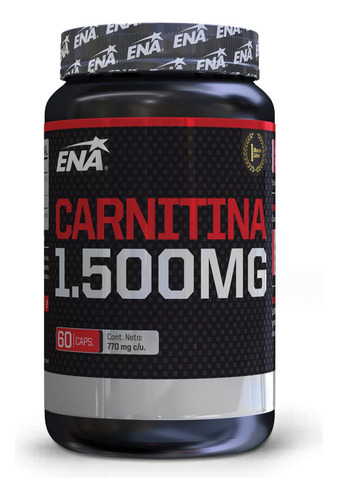 Suplemento Deportivo Ena Carnitina Pro Burn 60capsulas