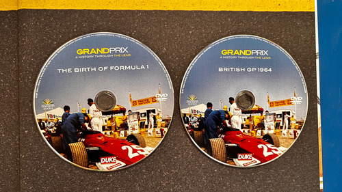 Livro + 2 Dvds Grand Prix History Through The Lens F1 Senna Formula 1 Ferrari Schumacher Hamilton Mclaren Piquet Fittipaldi Lotus Importado (Usado)