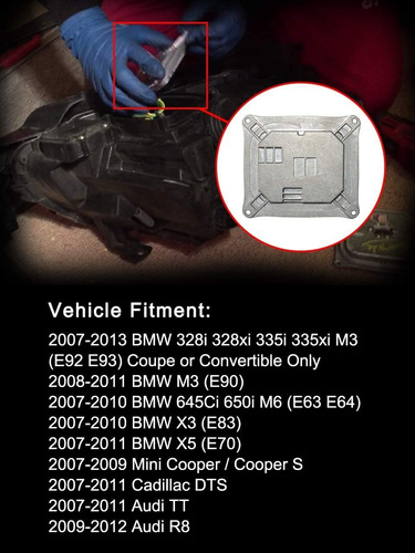 1307329153 Xenon Hid Ballast Headlight For Bmw 328i 335i M3