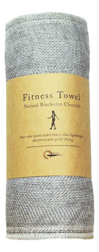 Nawrap Binchotan Fitness Towel, Antiolor, Fabricado En Japón