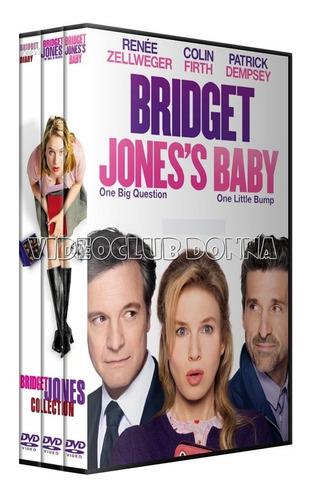Bridget Jones Collection Saga Colección Completa 3 Dvd Pack