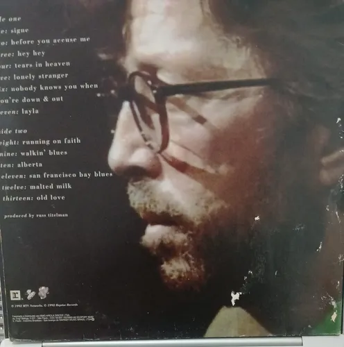 Lp Eric Clapton Unplugged | Parcelamento sem juros