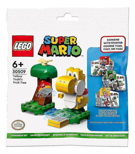 Lego® Super Mario Árbol Frutal De Yoshi 46 Piezas 30509
