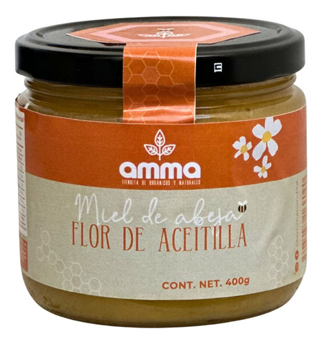 Miel De Flor De Aceitilla 100% Pura Gourmet 400g Mantequilla